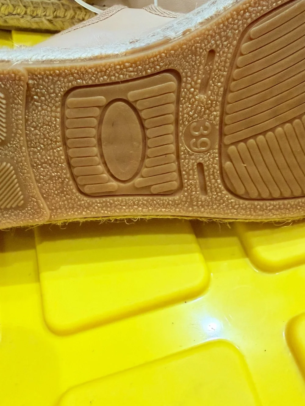 Jutelia  Espadrilles Nude  - Genuine Leather